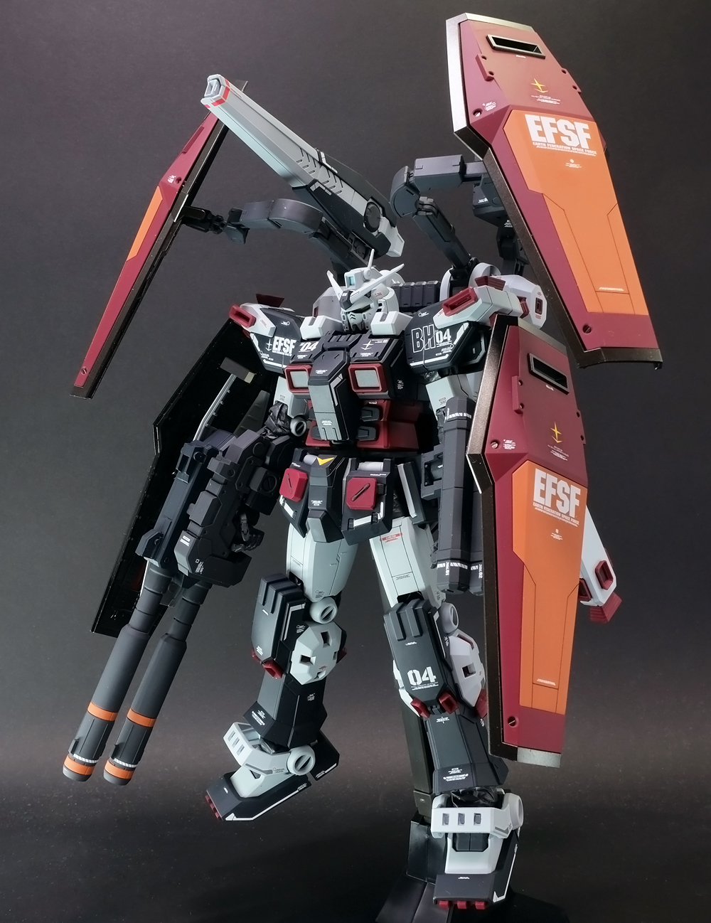 MG フルアーマーガンダム ver.ka サンダーボルト版 全塗装完成品 ...