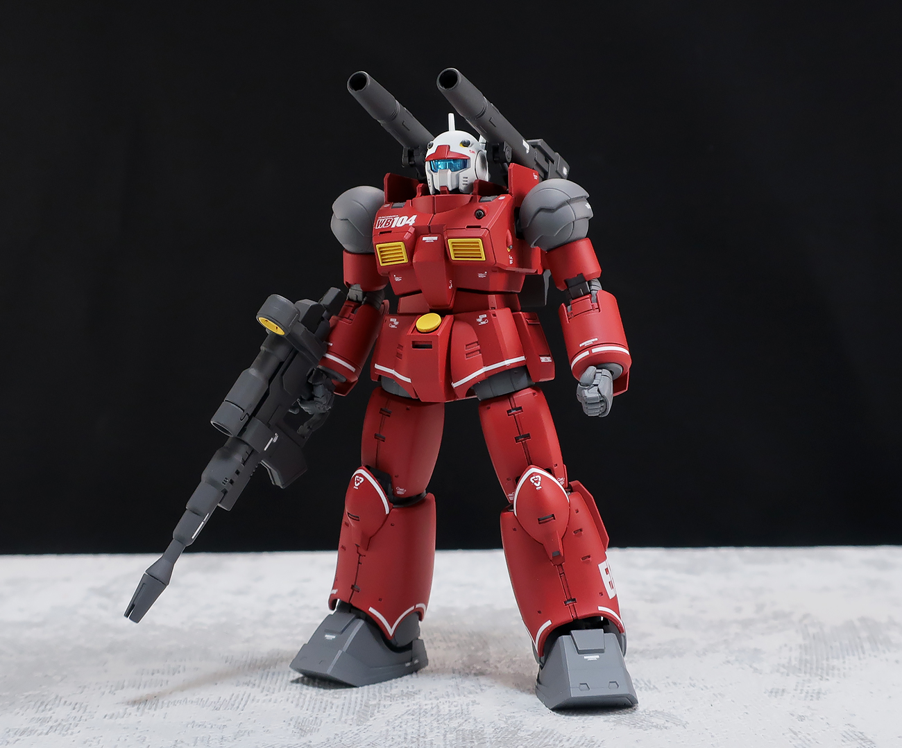 HG 1/144 ガンキャノン (ククルス・ドアンの島版) 改修塗装済 完成品 