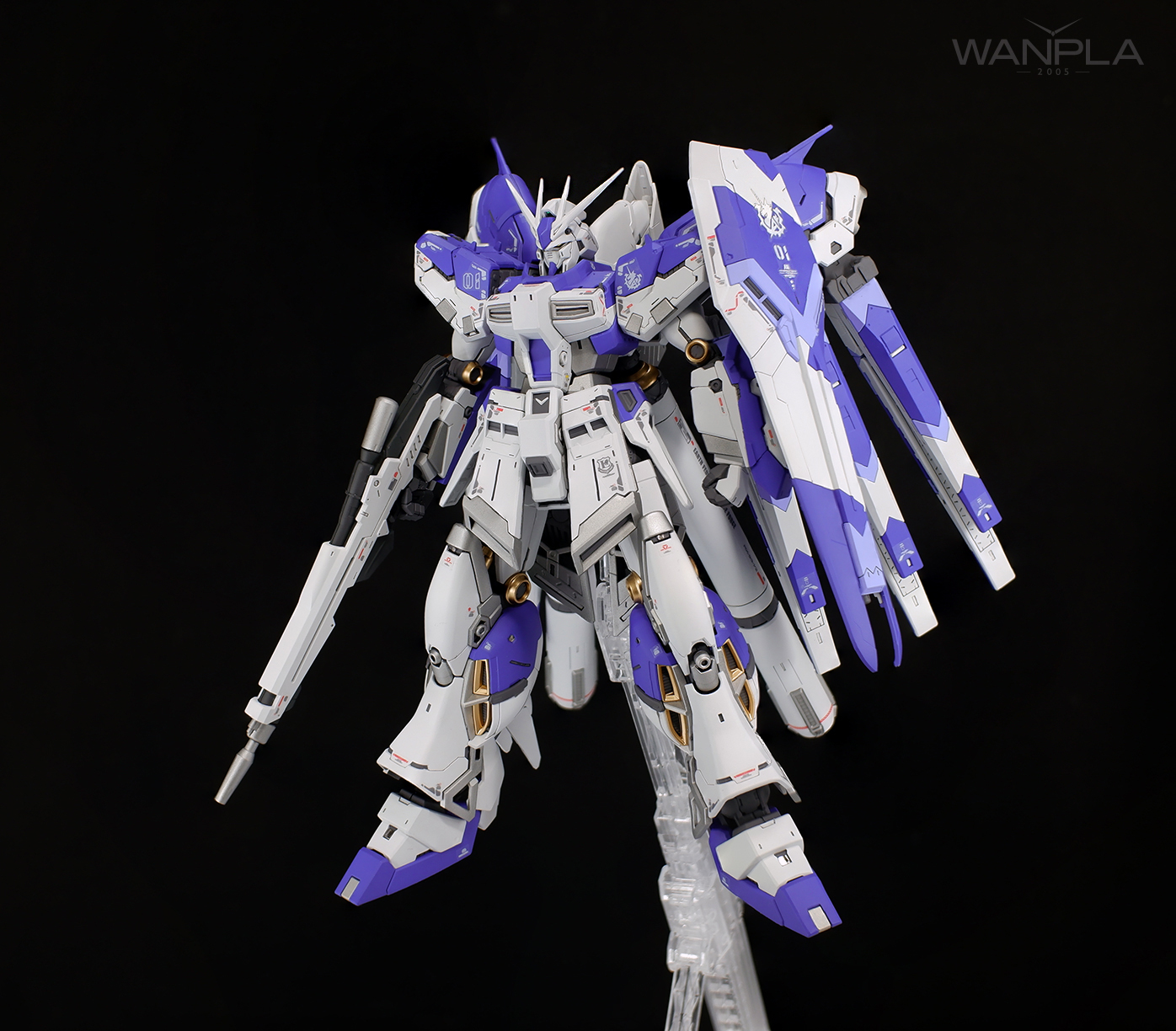 RG hi-νガンダム ハイニューガンダム 全塗装完成品 - 模型/プラモデル