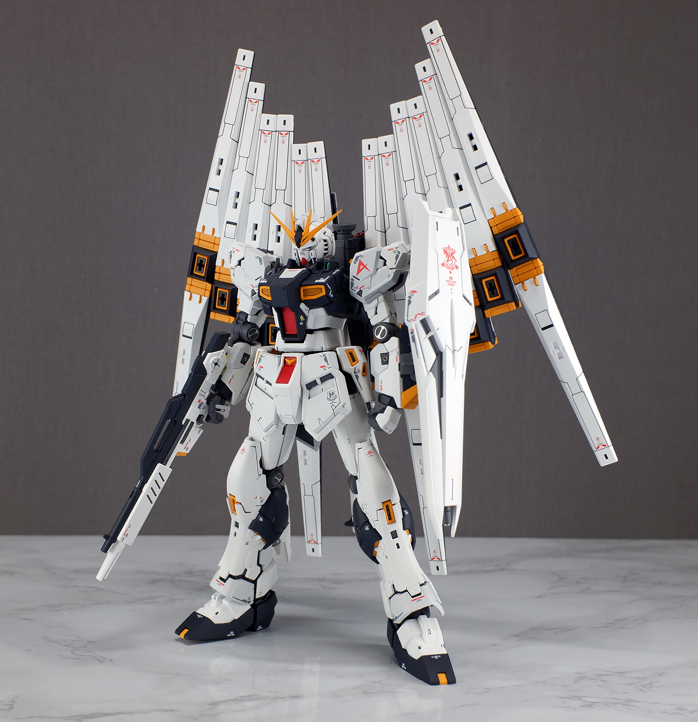 Rg Nガンダム ダブル フィン ファンネル装備型 完成品