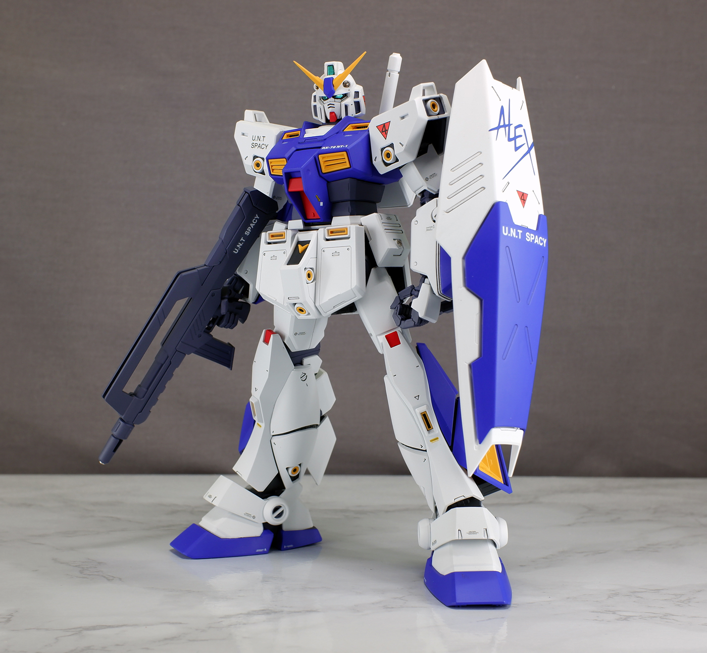 mg アレックス nt-1 ver.2.0 全塗装 完成品 ガンプラ ガンダム - おもちゃ