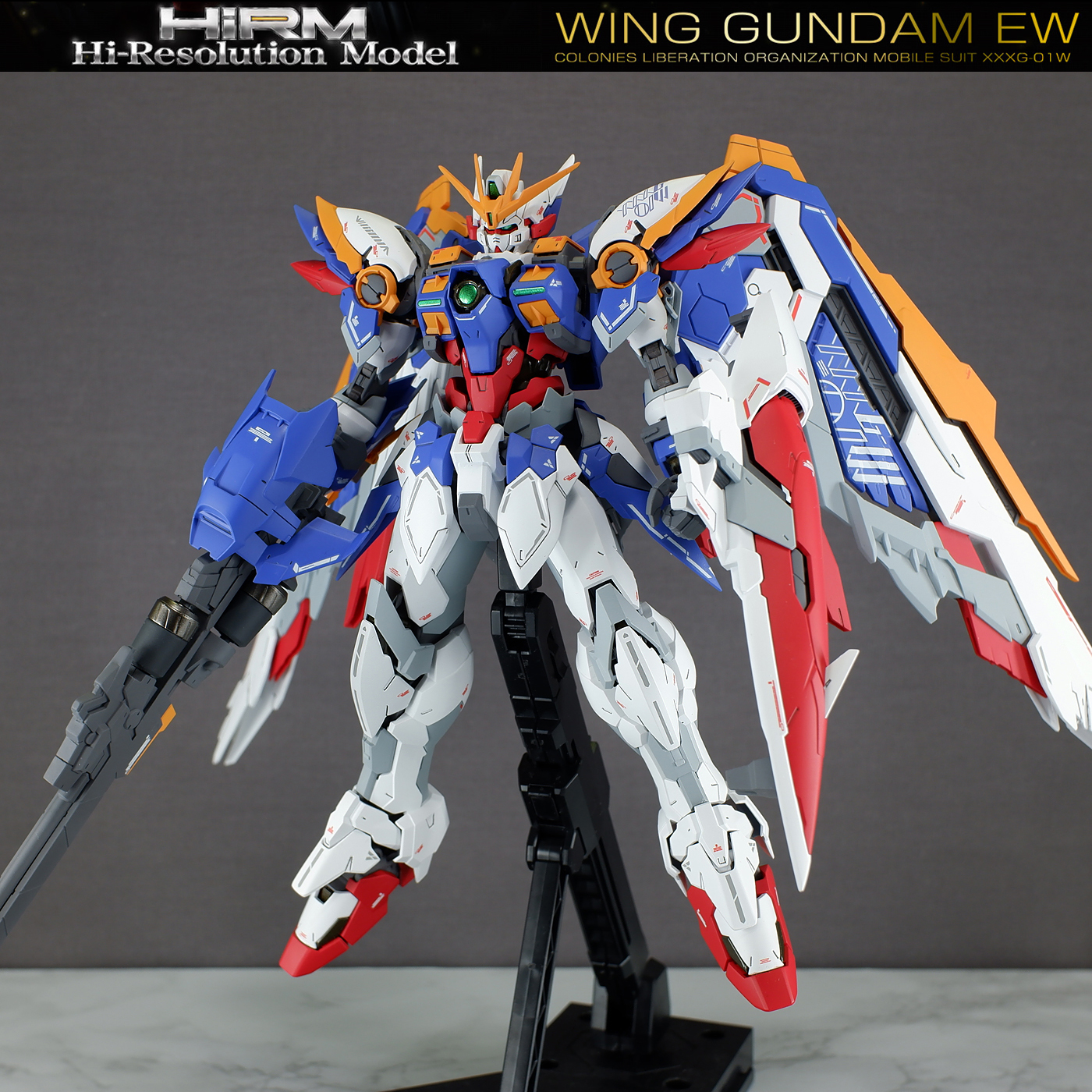 HiRM ハイレゾリューションモデル ウイングガンダム EW 完成品